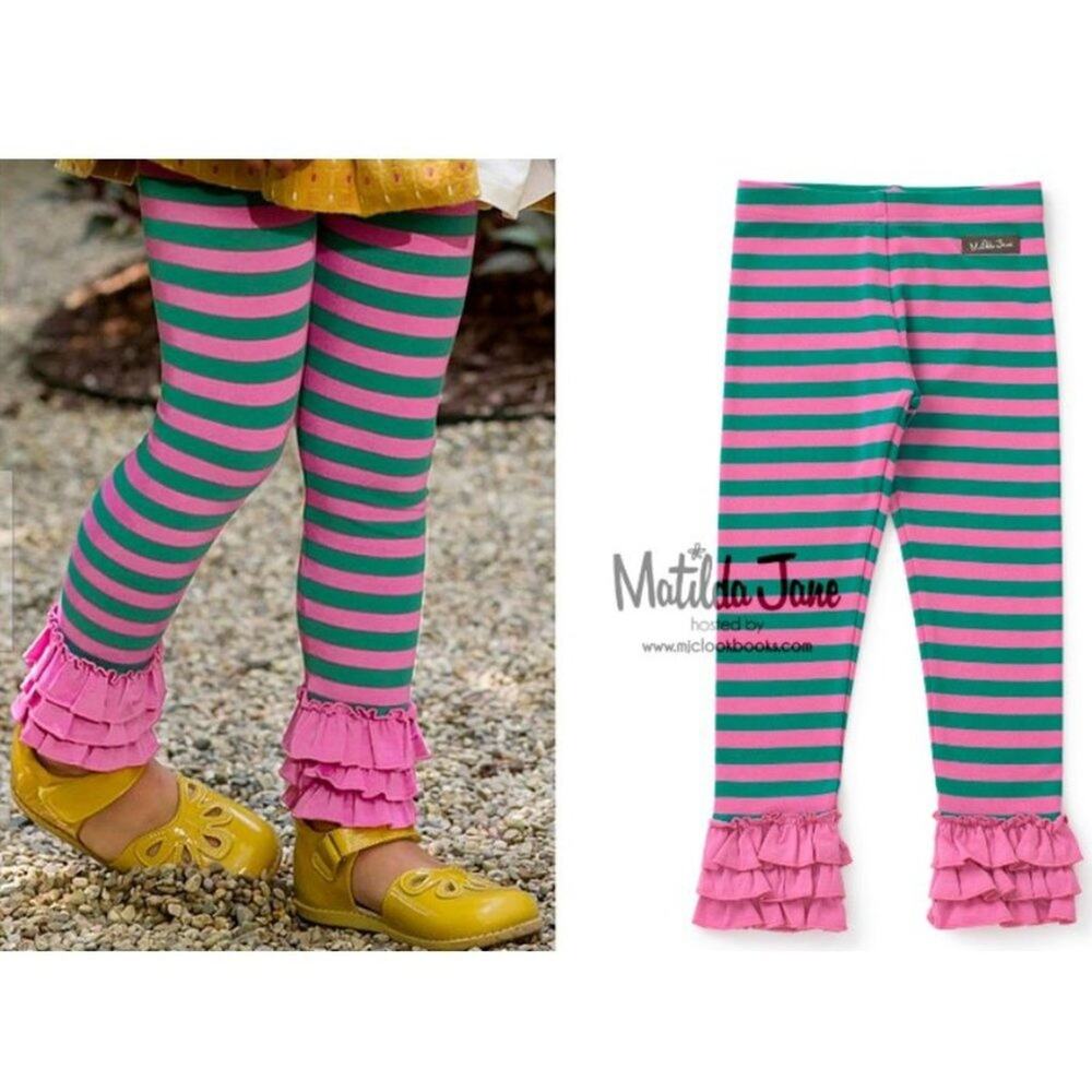 Matilda Jane Take Me Home Leggings size 2 Excellent Like New condition Not sure